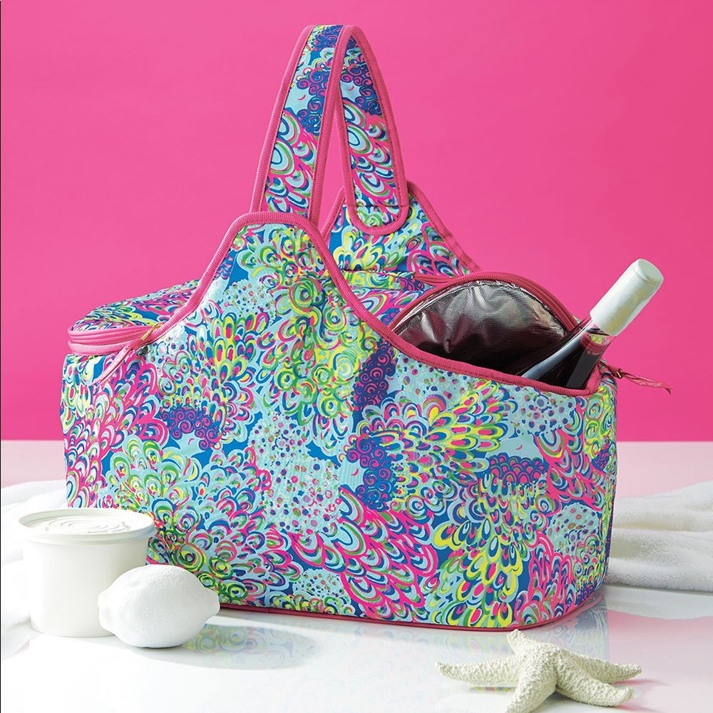 🦋 Lily Pulitzer Lagoon Party Cooler • NWT